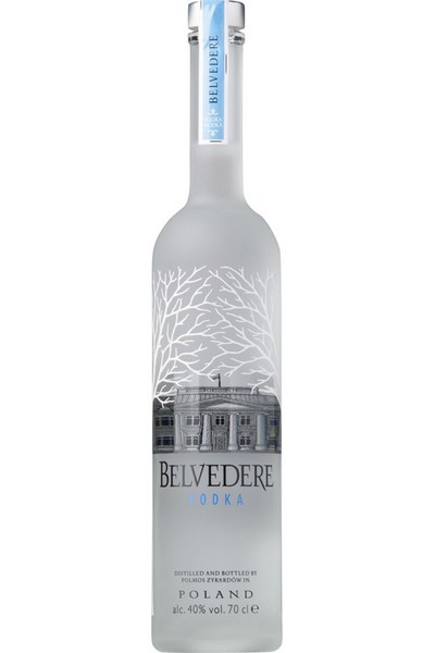 Gyldne Den - Pure Belvedere Vodka, 40%, cl. Løve 70